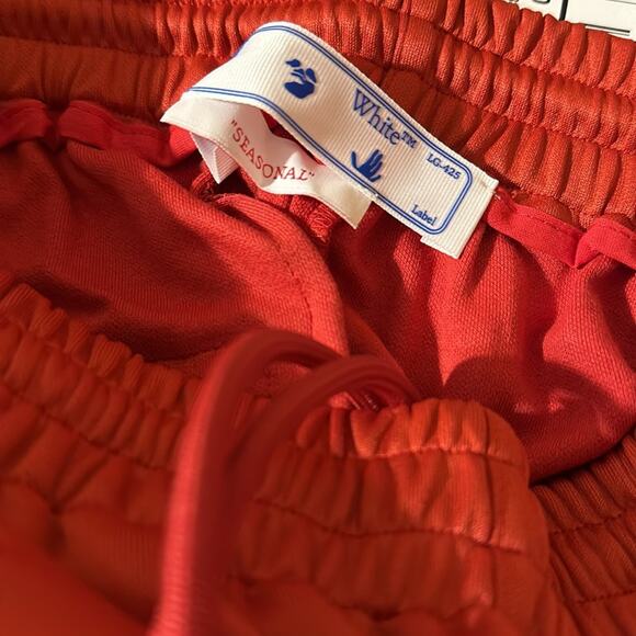 OFF-WHITE™ Brick Red Shorts M - Picture 11 of 16